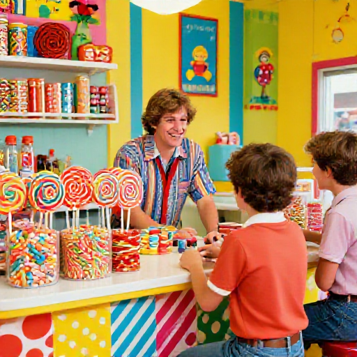 Illustration for The Candy Man