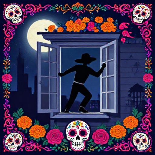 Illustration for The Night Visitor